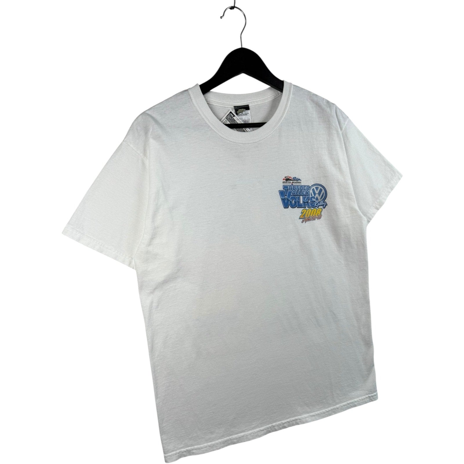 Vintage 2008 Thunder Valley Volks Rally Bristol Dragway Volkswagen T-Shirt