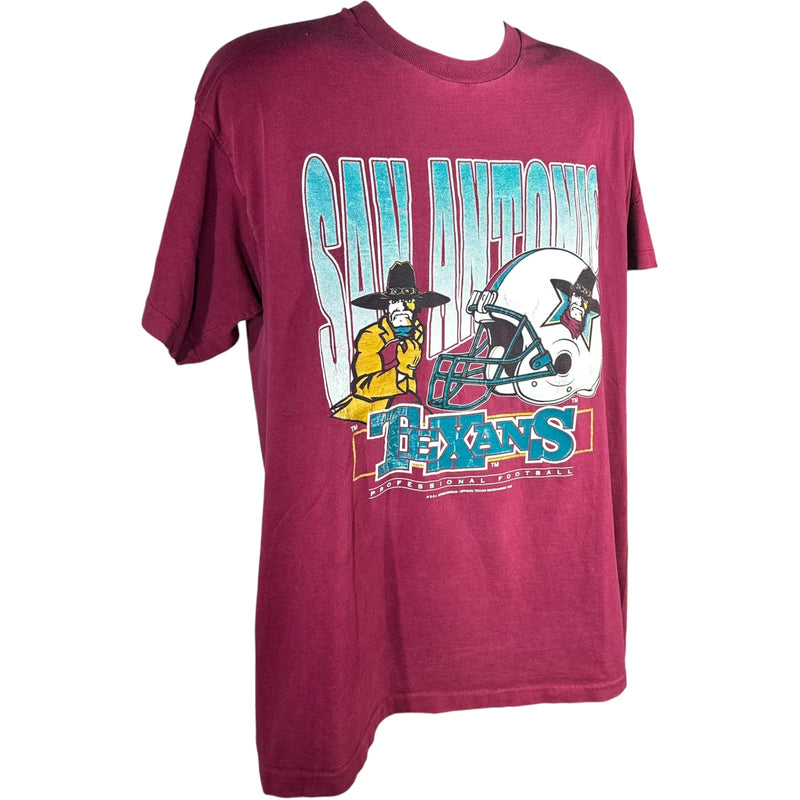 Vintage San Antonio Texans Big Helmet Tee