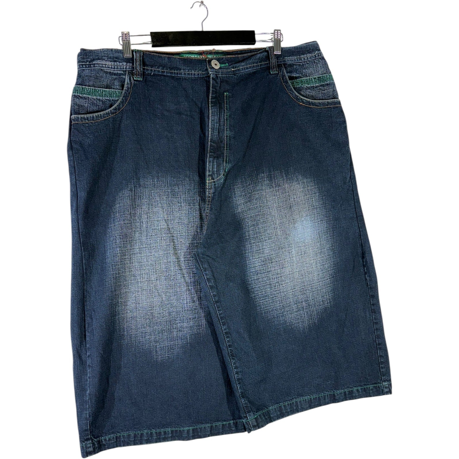 Vintage Koman Bermuda Faded Denim Jean Shorts 48