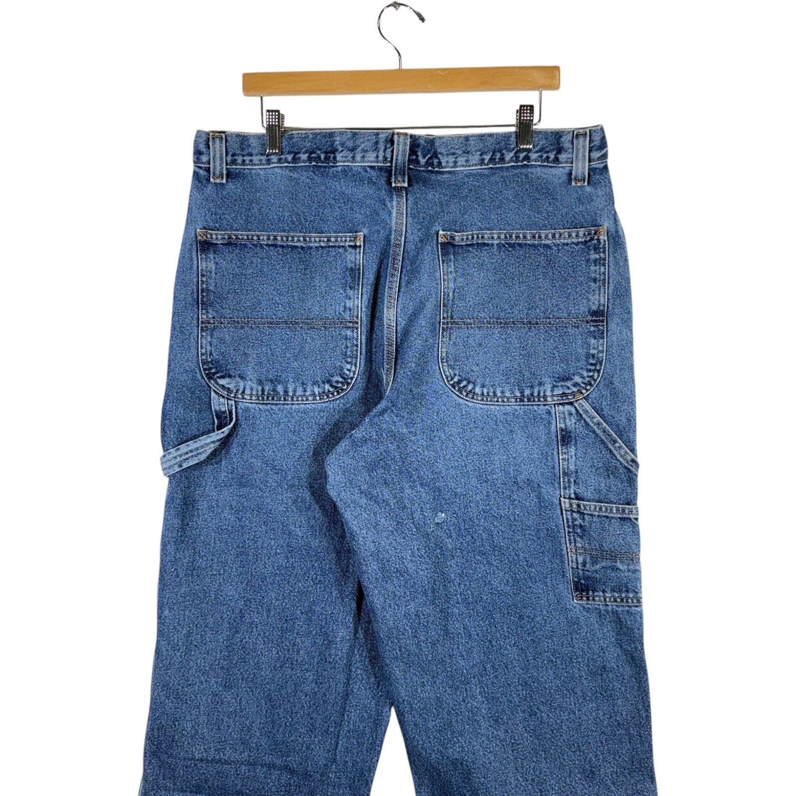 Vintage DKNY Relaxed Fit Carpenter Denim Jeans 36x34