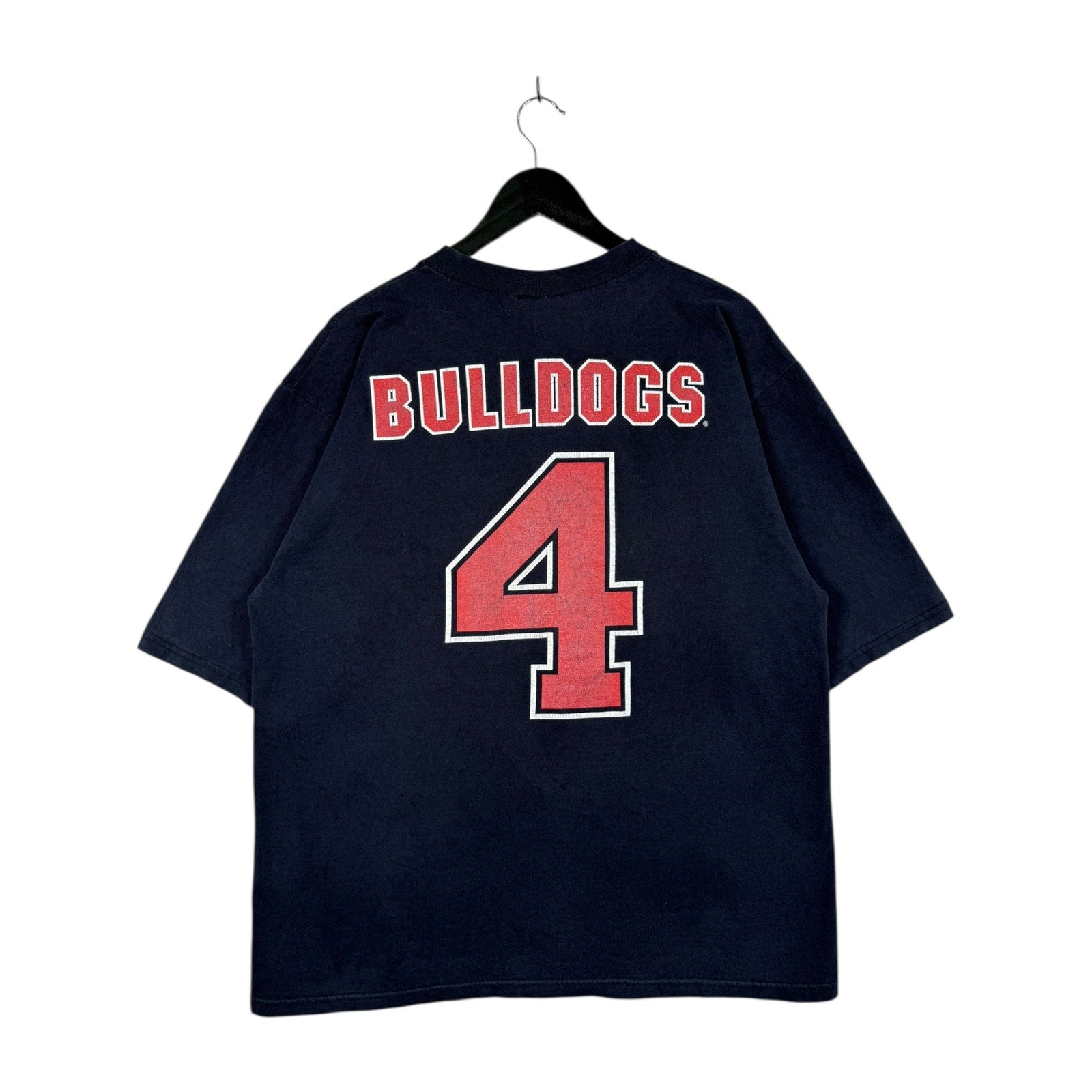 Vintage Georgia Bulldogs NCAA Big G Logo #4 T-Shirt