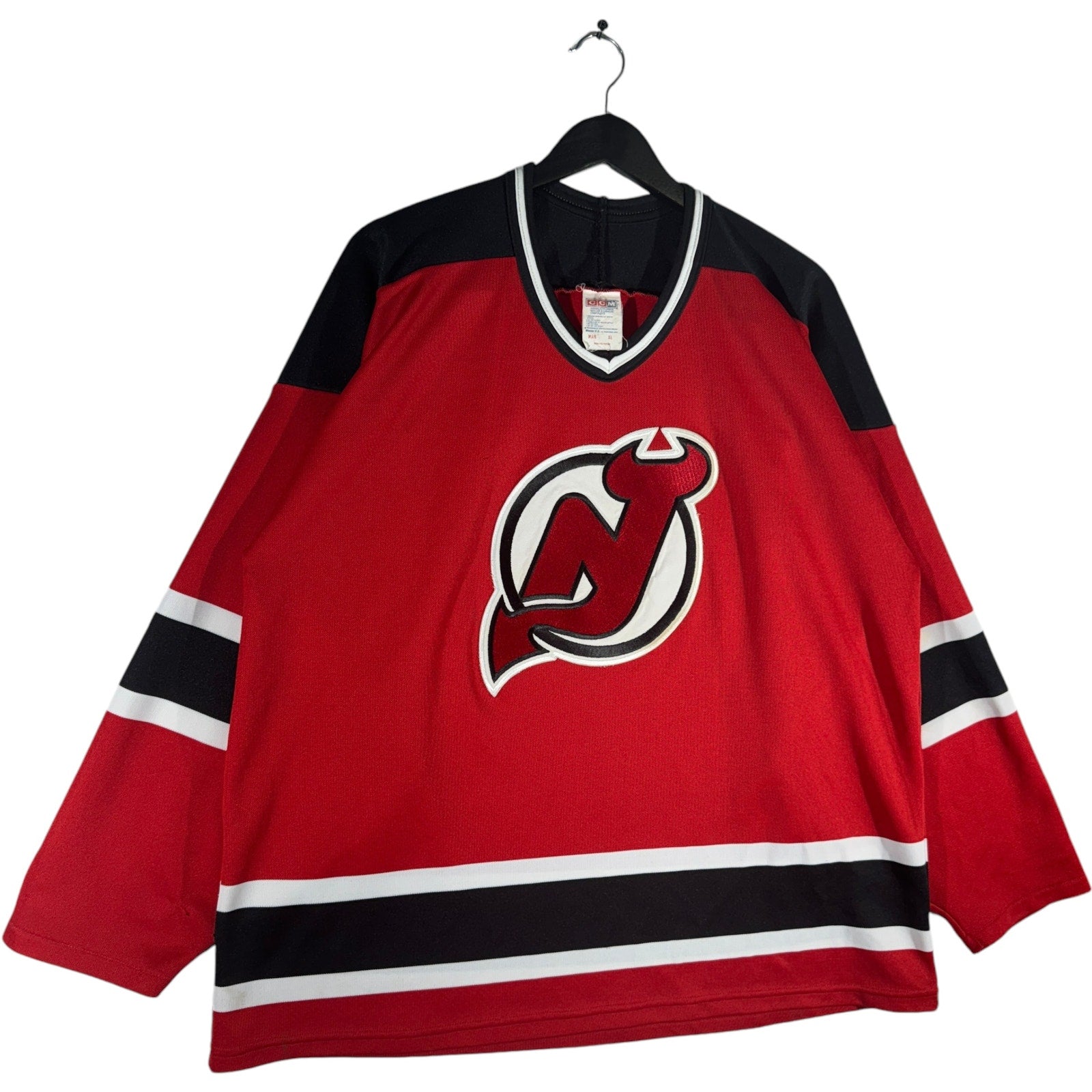 Vintage CCM NHL New Jersey Devils Home Jersey