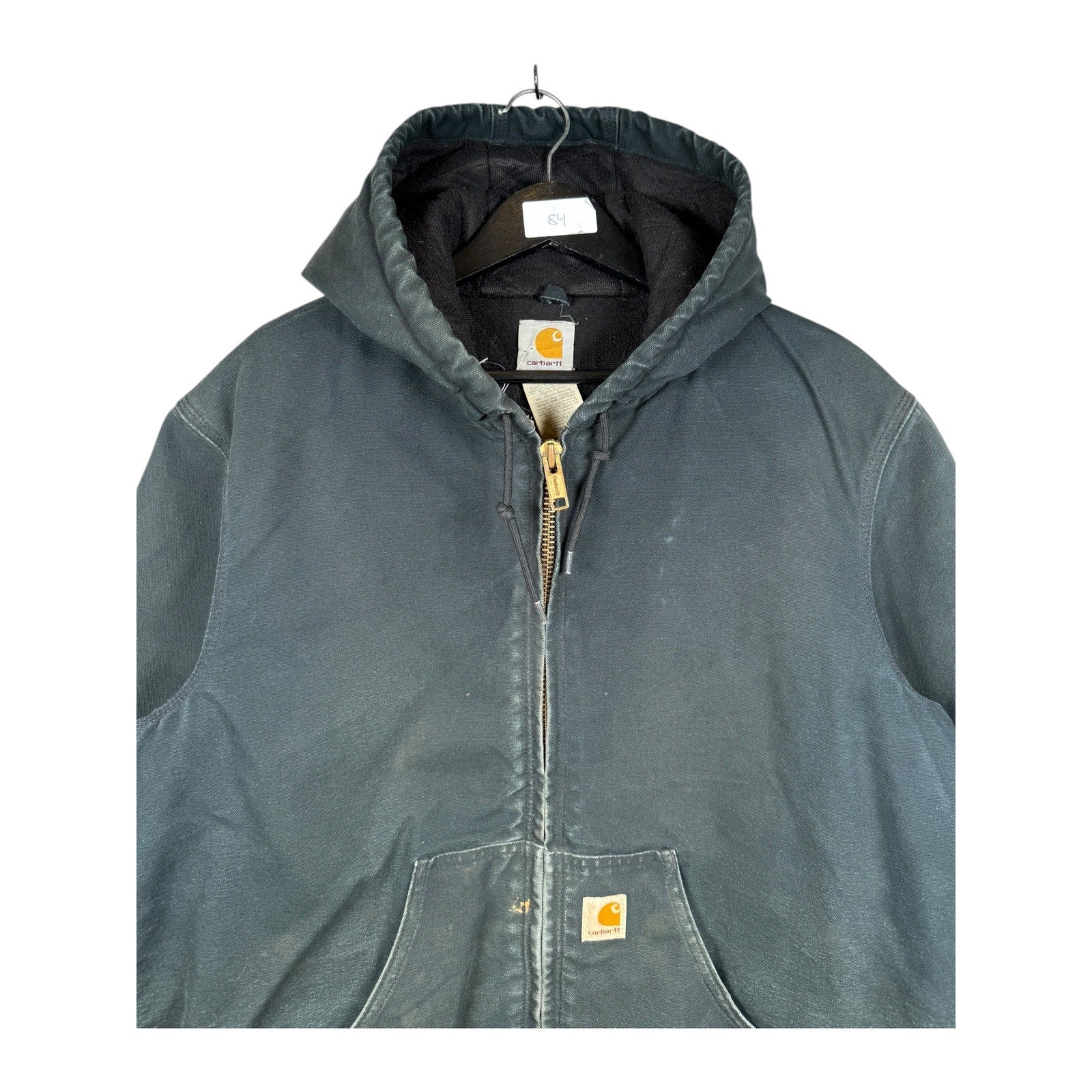 Vintage Carhartt Flannel Lined Full Zip Hoodie