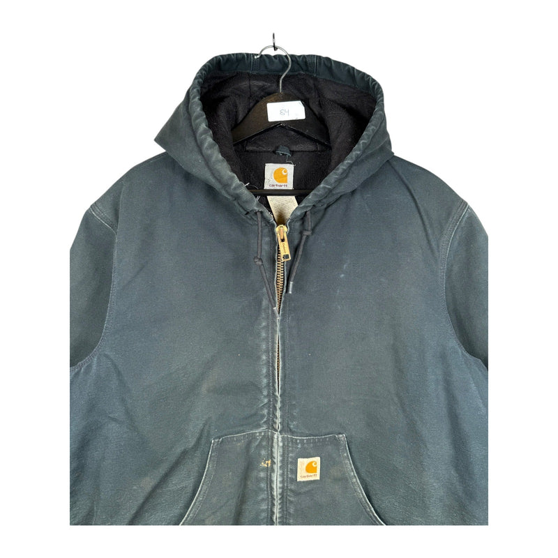 Vintage Carhartt Flannel Lined Full Zip Hoodie