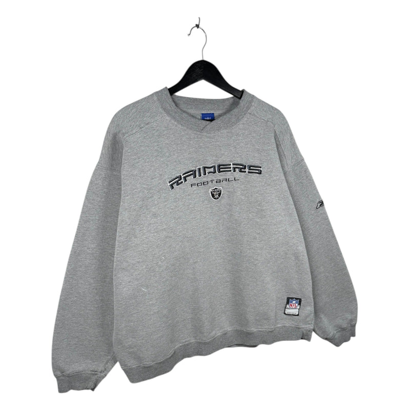 Vintage NFL x Reebok Raiders Football Crewneck