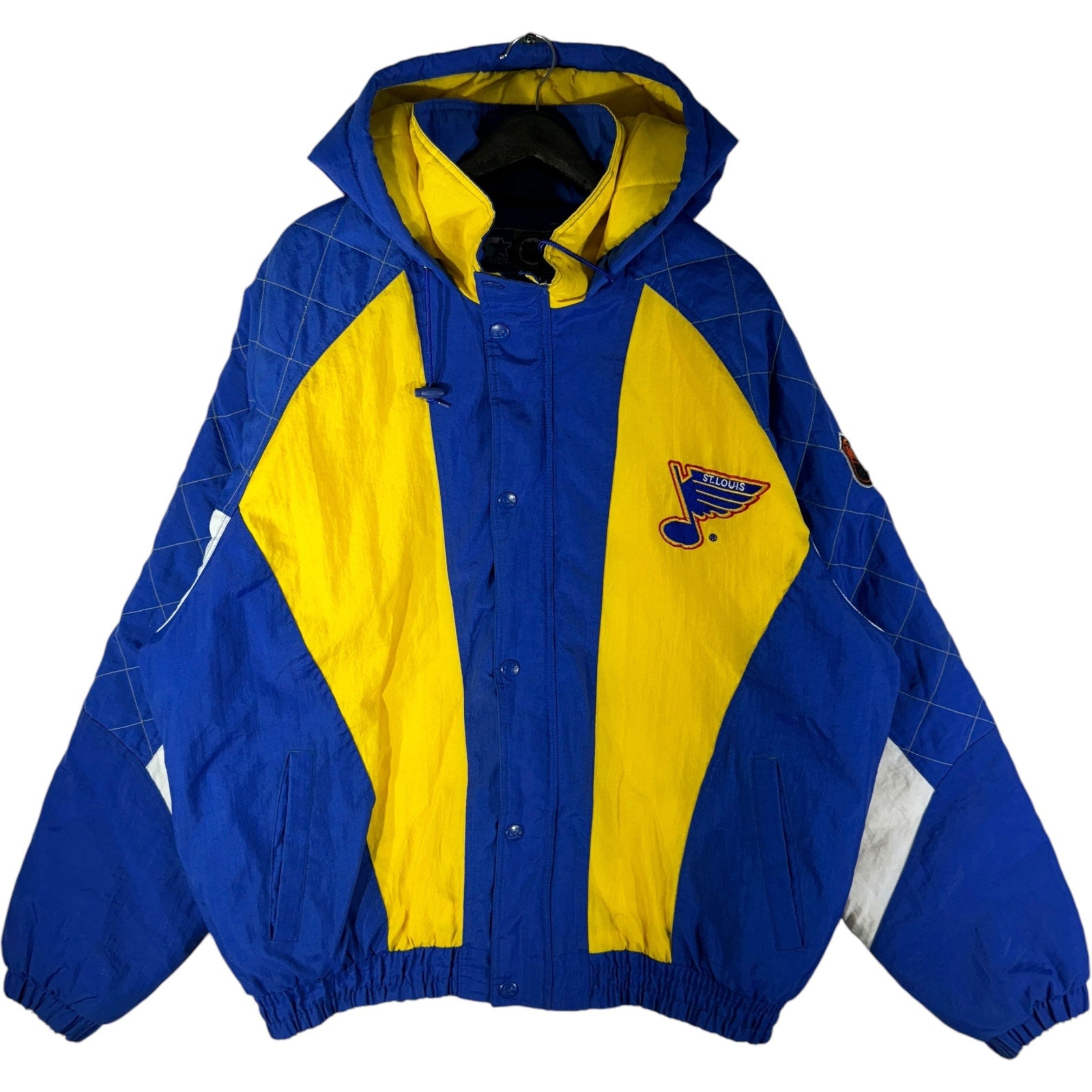 Vintage Starter NHL St. Louis Blues Puffer Jacket