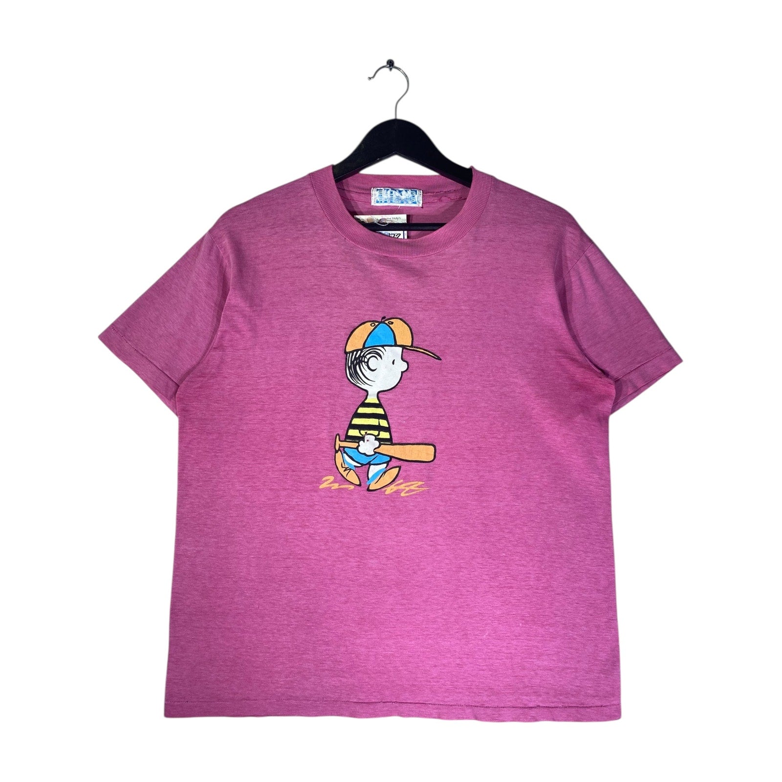 Vintage Peanuts Charlie Brown Baseball T-Shirt