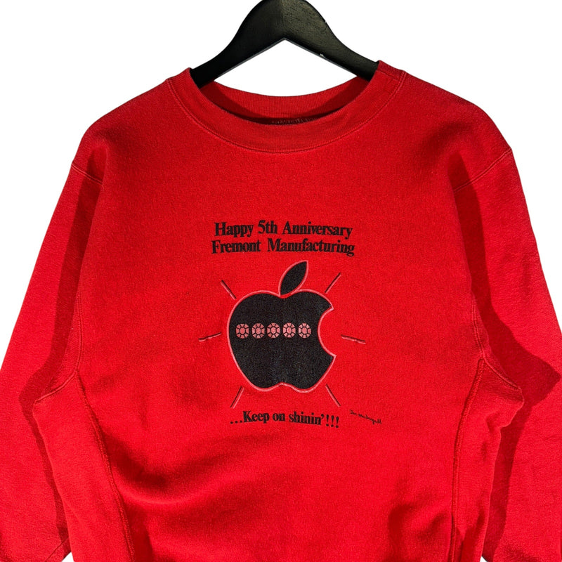 Vintage Apple Fremont Manufacturing Anniversary Crewneck