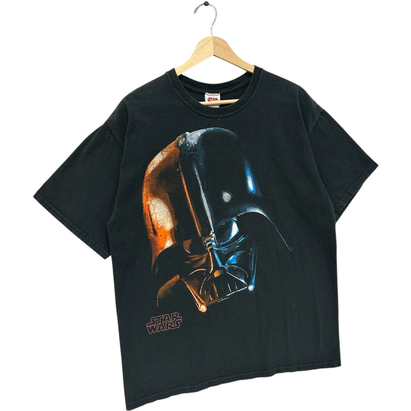 Vintage Star Wars Darth Vader Large Face Movie Tee