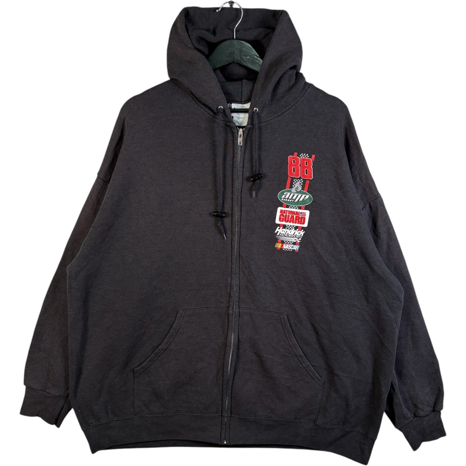 Vintage Full Zip Dale Jr. NASCAR #88 Hoodie