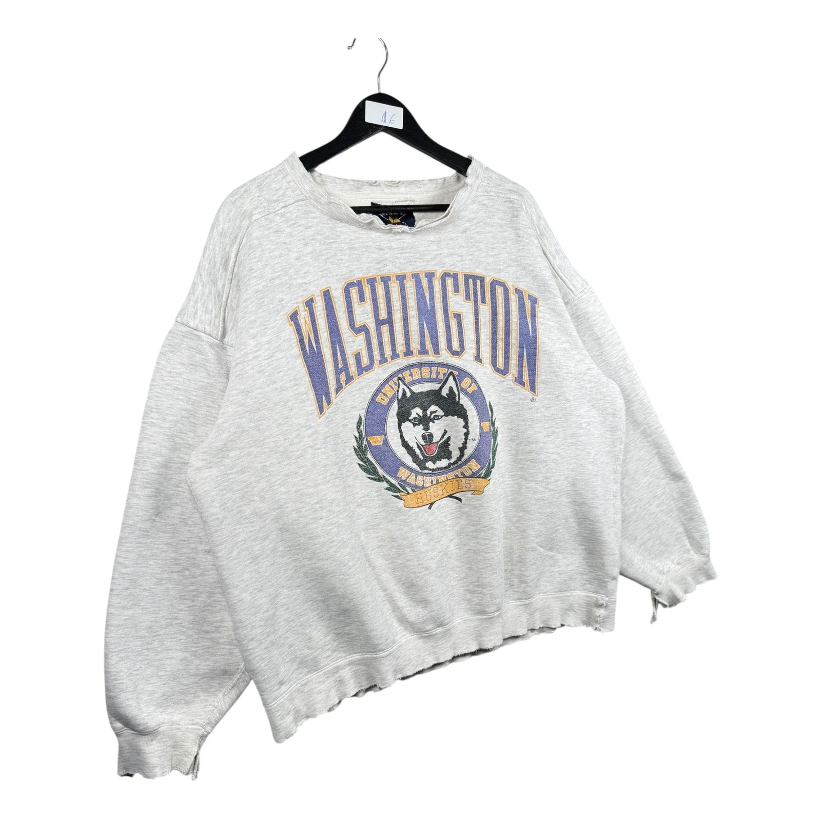 Vintage University Of Washington Huskies Crewneck