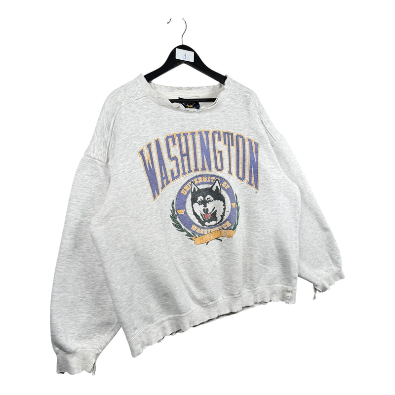 Vintage University Of Washington Huskies Crewneck
