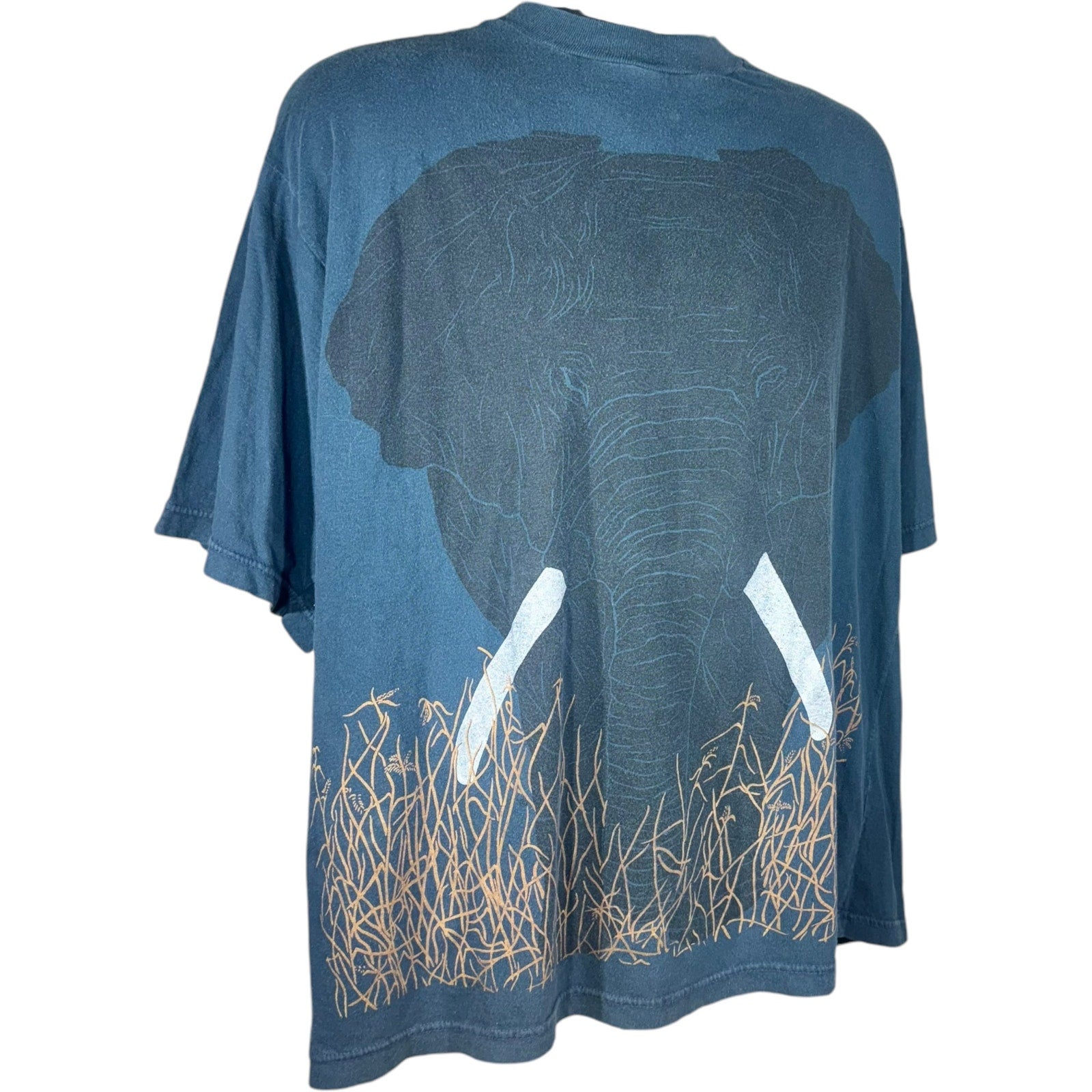 Vintage AOP Elephant Nature Tee