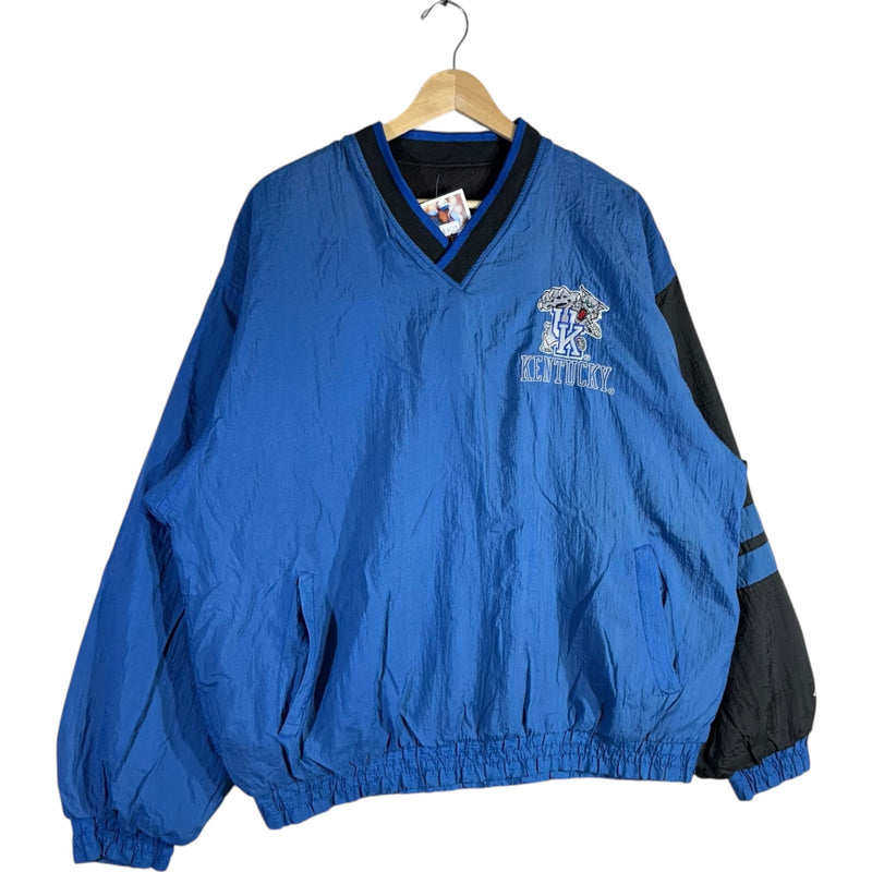 Vintage University Of Kentucky Wildcats Pullover Windbreaker