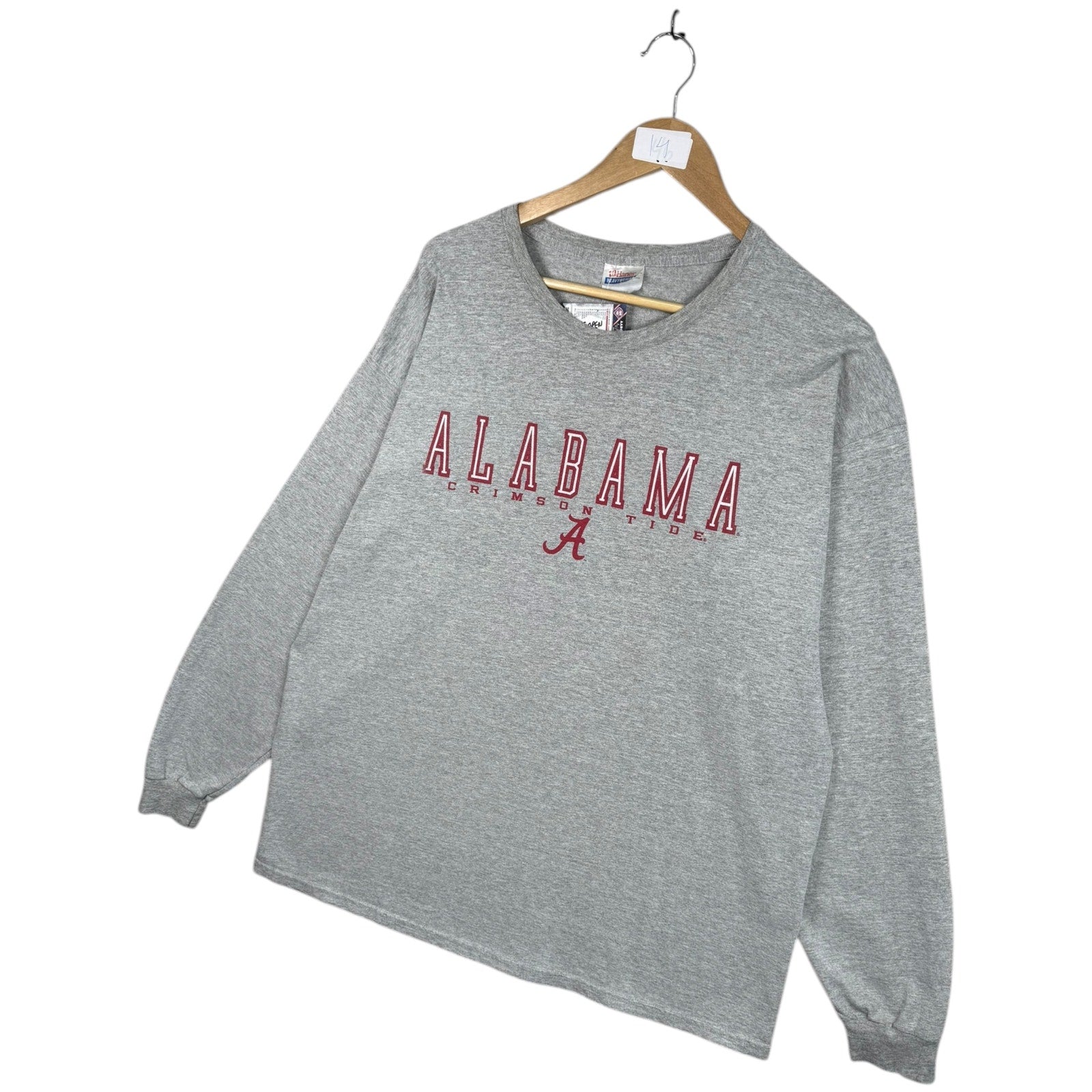 Vintage University of Alabama Crimson Long Sleeve T-Shirt