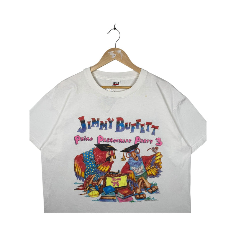 Vintage Jimmy Buffett Primo Parrothead Party 3 Tour T-Shirt