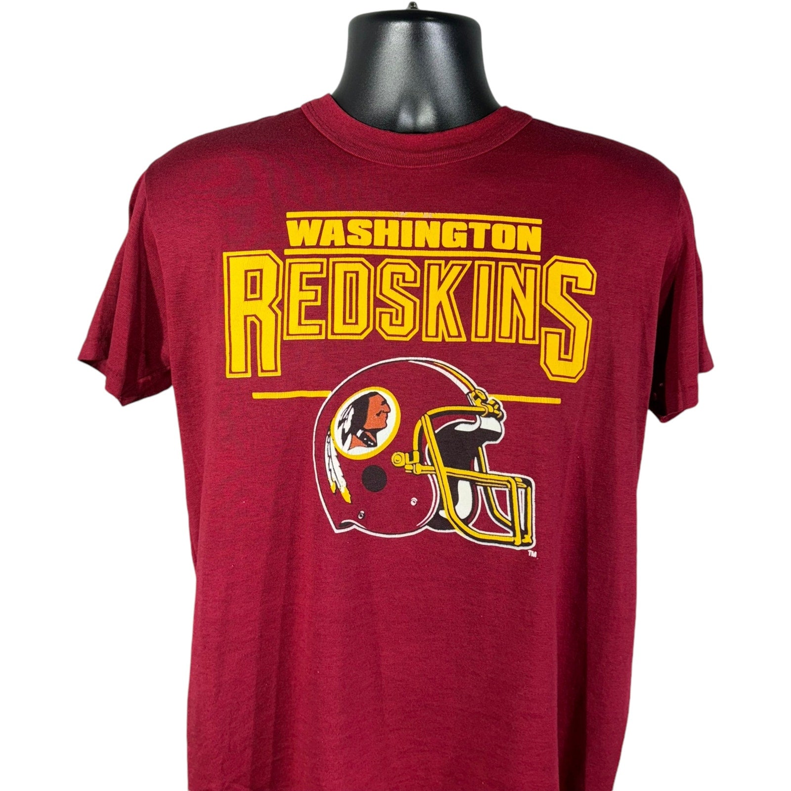 Vintage Washington Redskins Spellout NFL Tee 90s