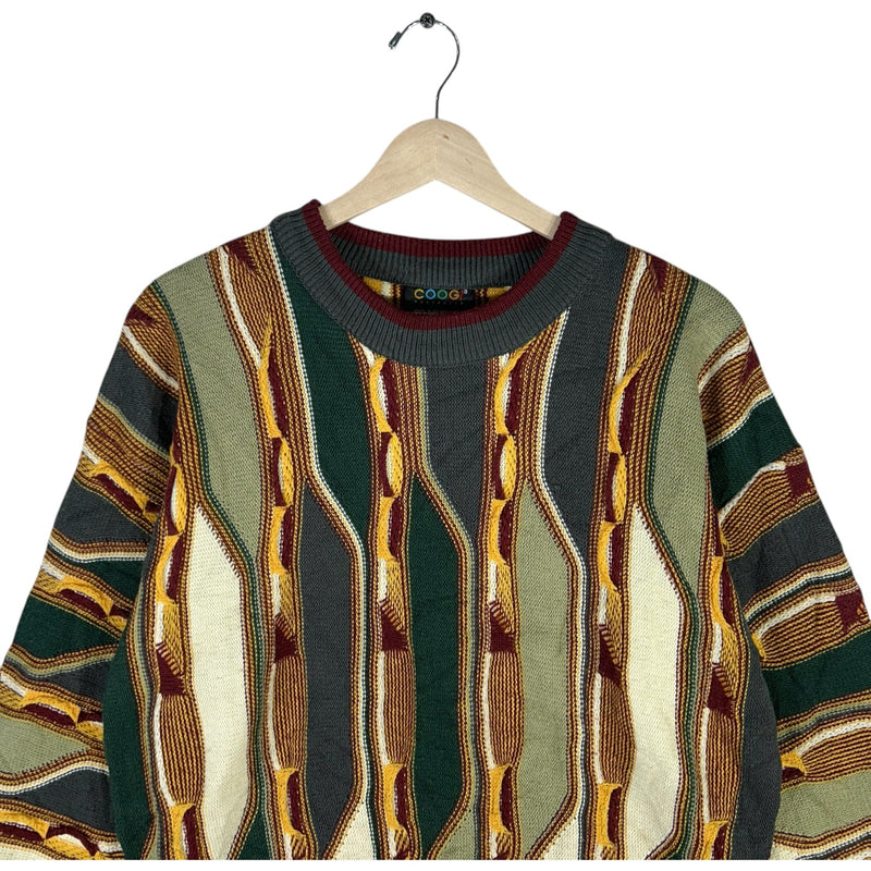 Vintage Coogi Wool 3D Knit Sweater