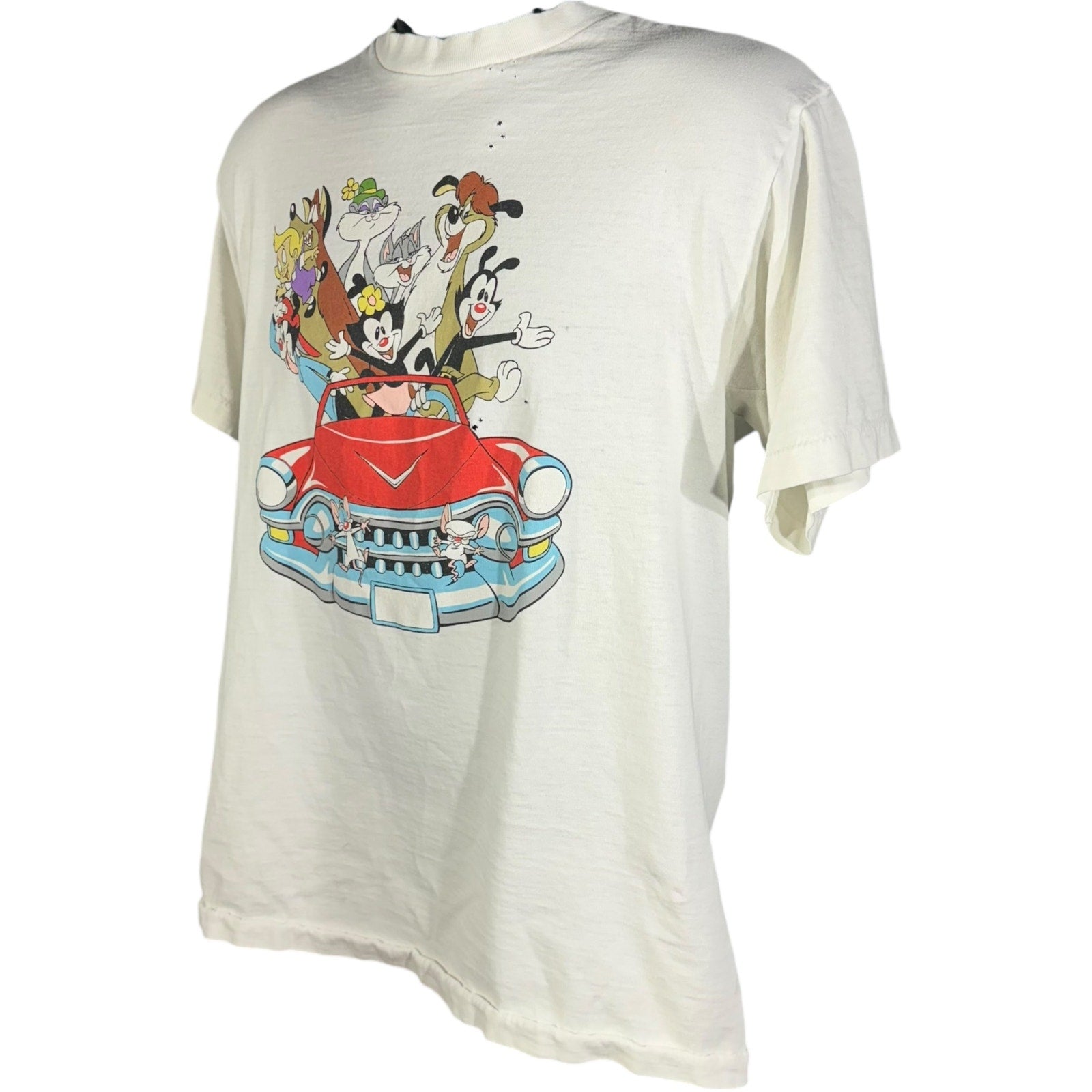 Vintage Animaniacs In The Car Tee