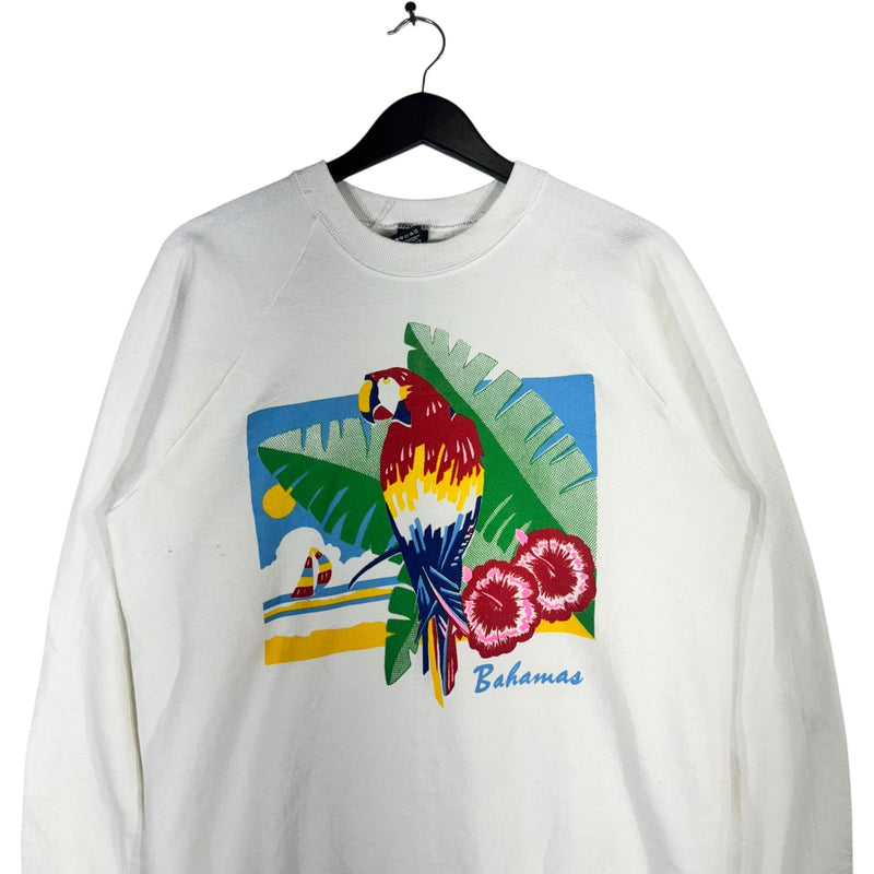 Vintage Bahamas Parrot Souvenir Crewneck