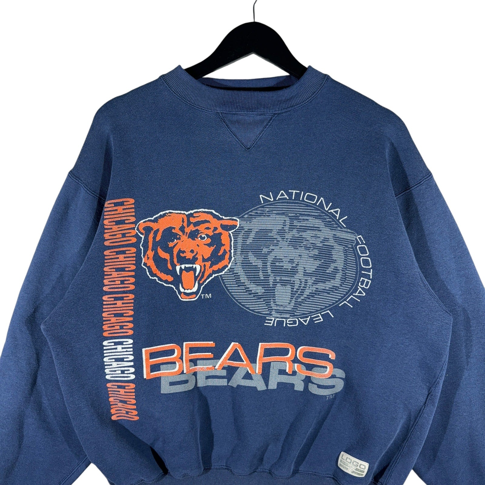 Vintage Chicago Bears Logo Crewneck