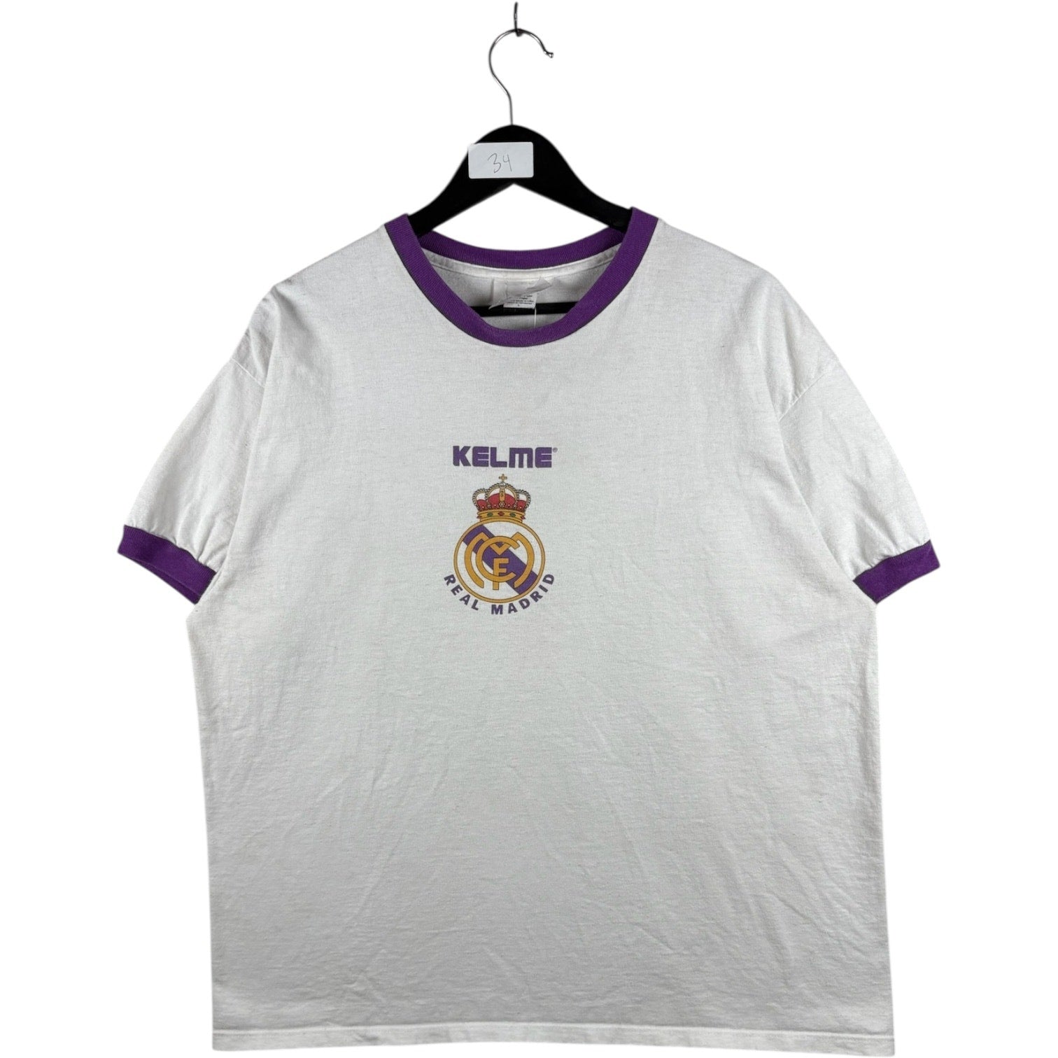 Vintage Kelme Real Madrid C.F. T-Shirt