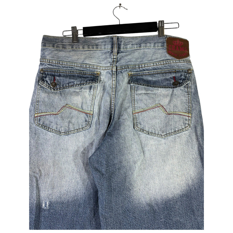 Vintage Chams Bermuda Denim Shorts