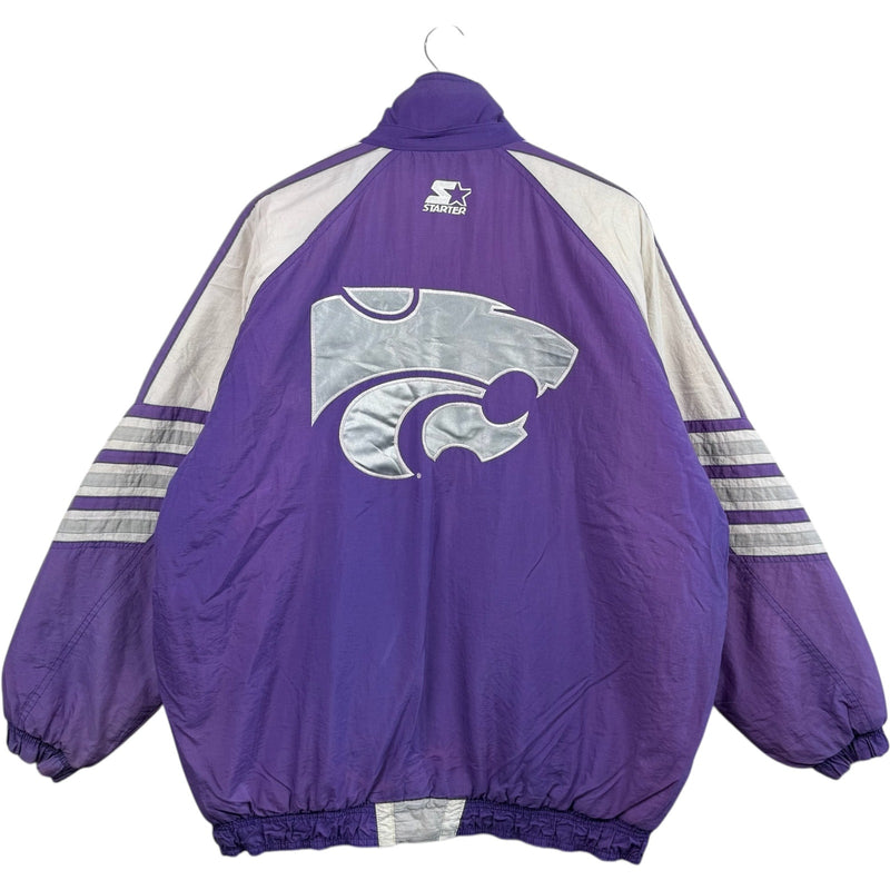 Vintage Starter Kansas State Wildcats Full Zip Jacket