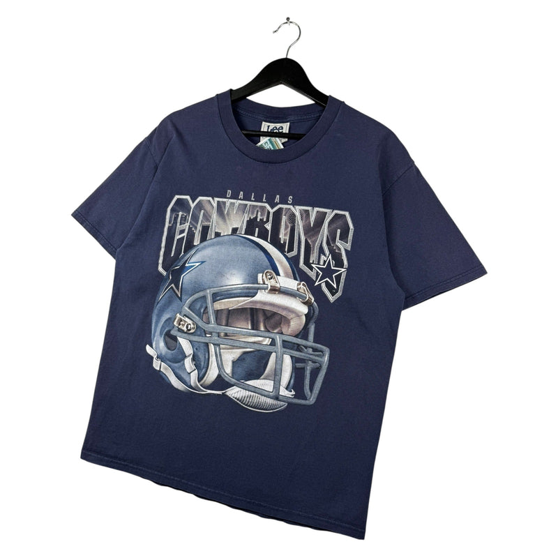 Vintage LEE Dallas Cowboys Helmet Graphic NFL T-Shirt