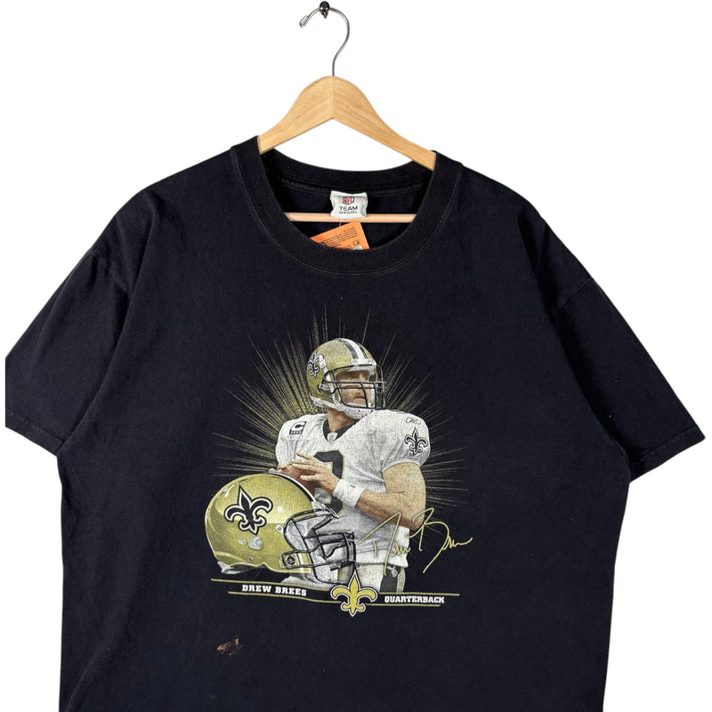 Vintage New Orleans Saints Drew Brees #9 Full Body Tee