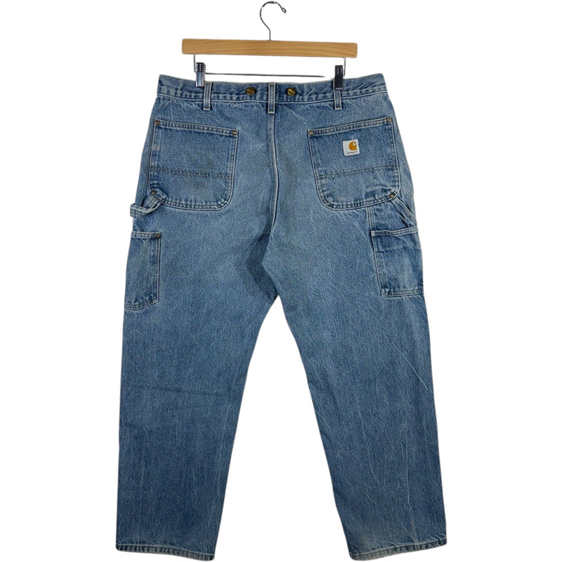 Vintage Carhartt Denim Double Knee Carpenter Pants