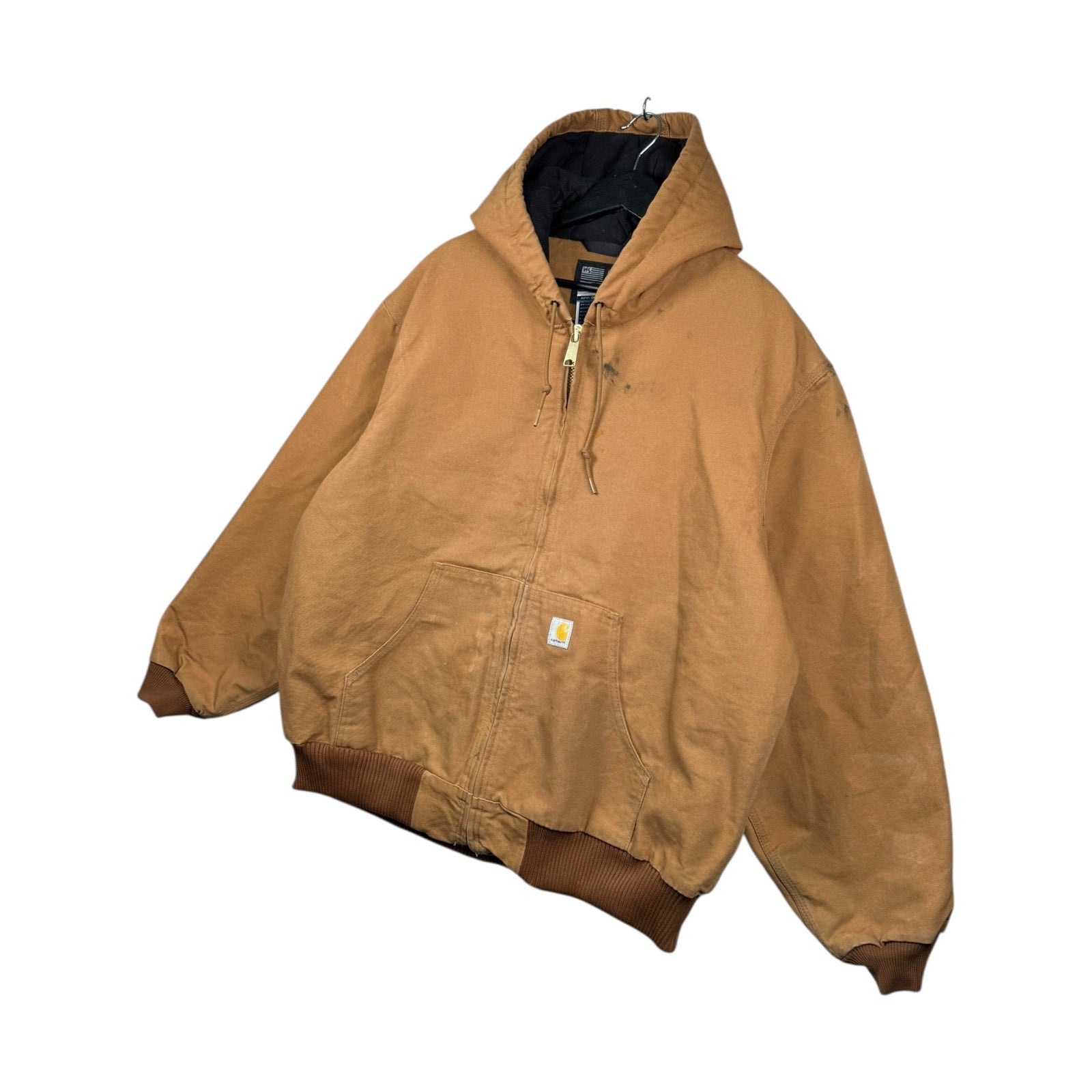 Vintage Carhartt Active Loose Full Zip Hoodie