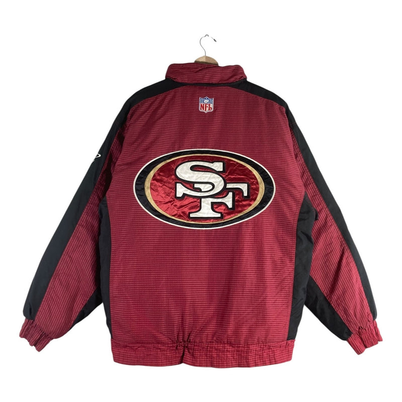 Vintage Logo Athletic San Francisco 49ers NFL Puffer Jacket