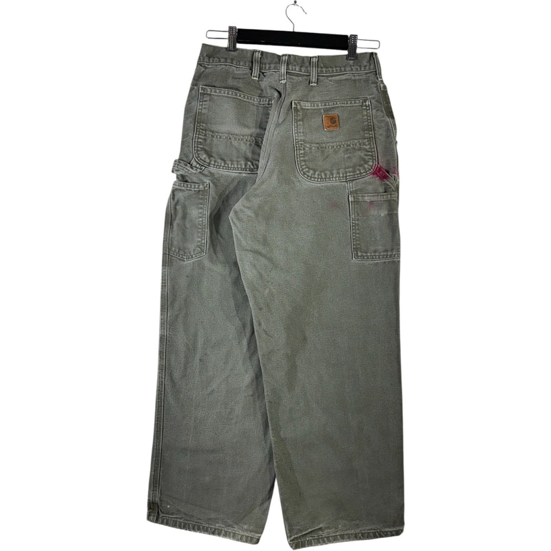 Vintage Carhartt Straight Leg Carpenter Pants 30x29
