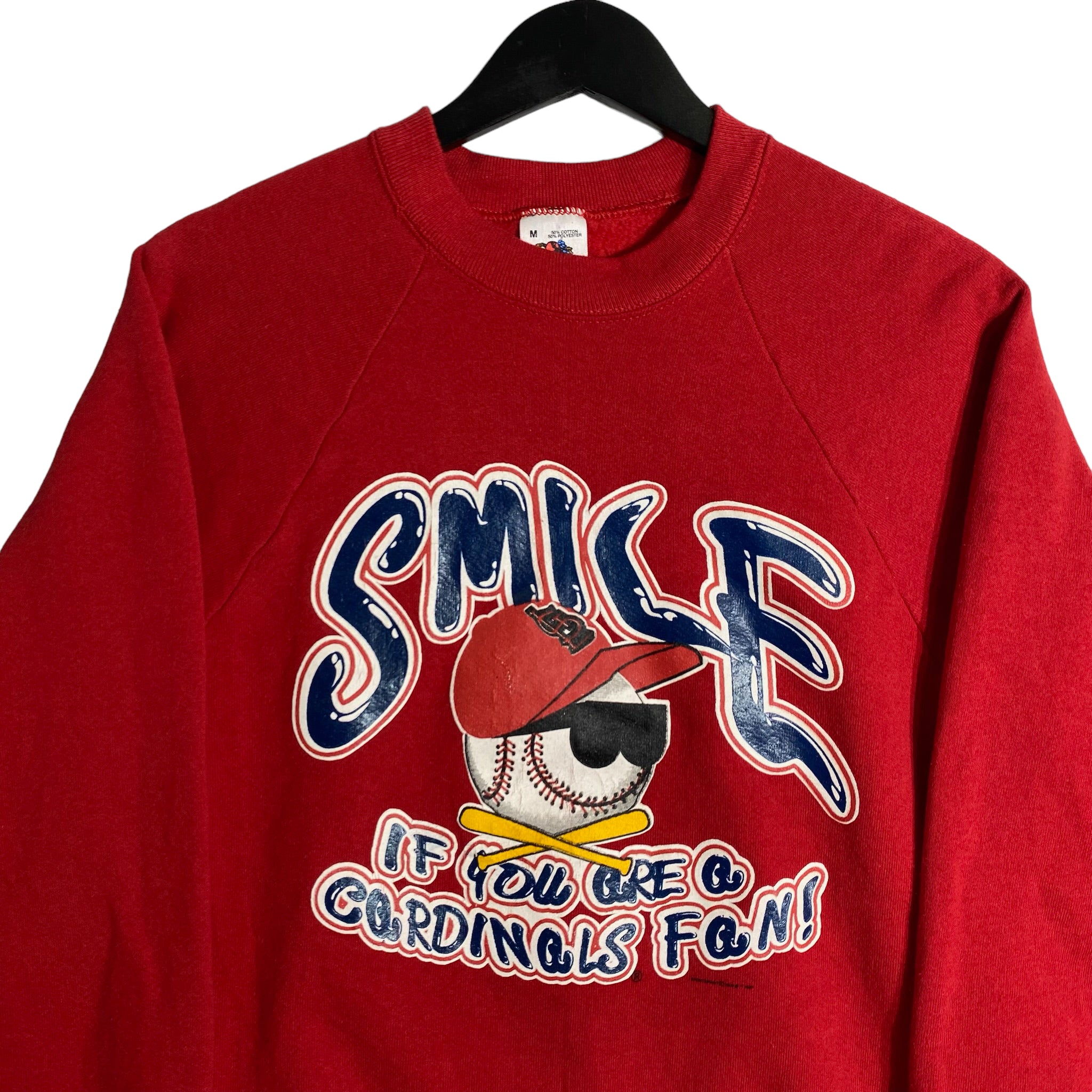 Vintage St Lous Cardinals "Smile" Crewneck