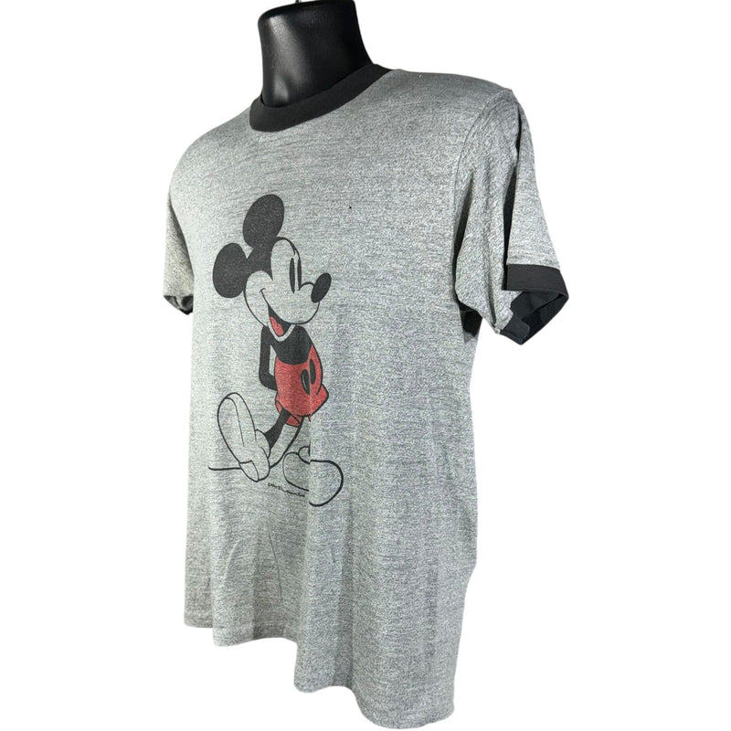 Vintage Mickey Mouse Ringer Tee 80s