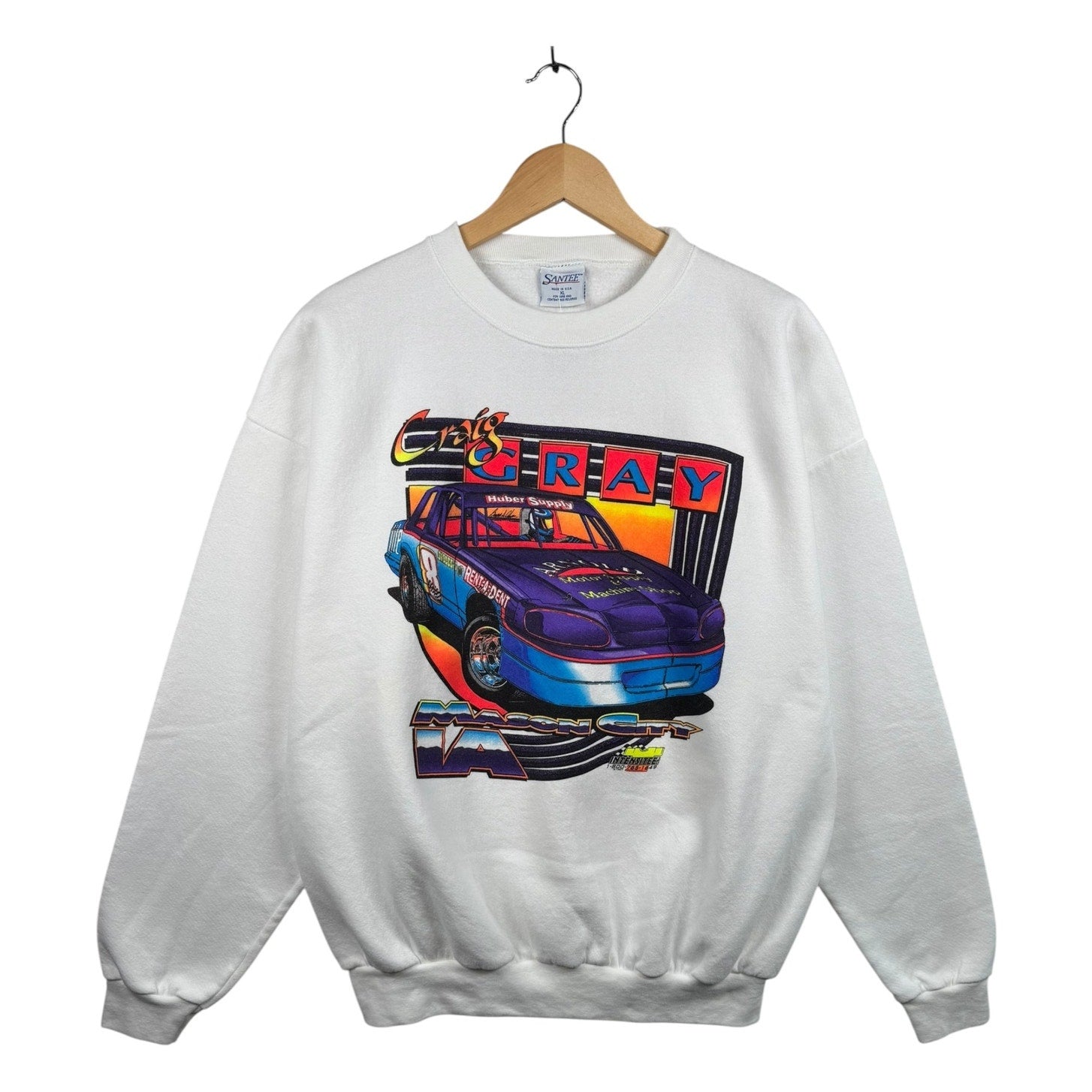 Vintage Craig Gray Racing Mason City Crewneck