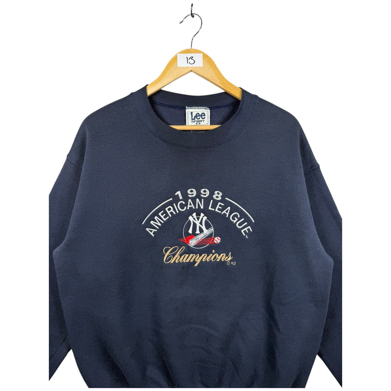 Vintage Lee American League New York Champions MLB 1998 Sweatshirt