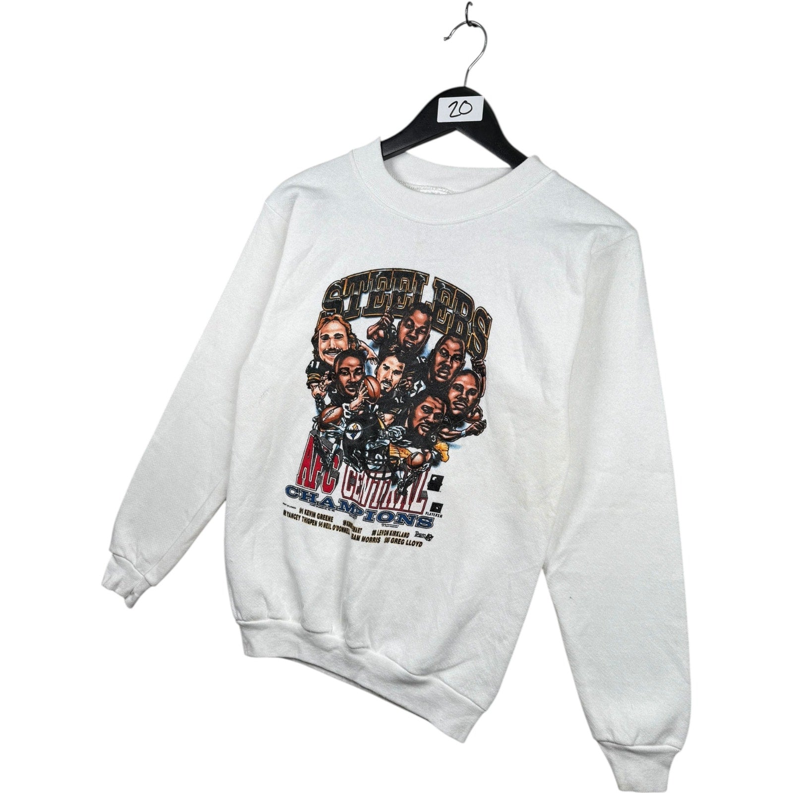 Vintage Steelers AFC Central Champions Sweatshirt Crewneck