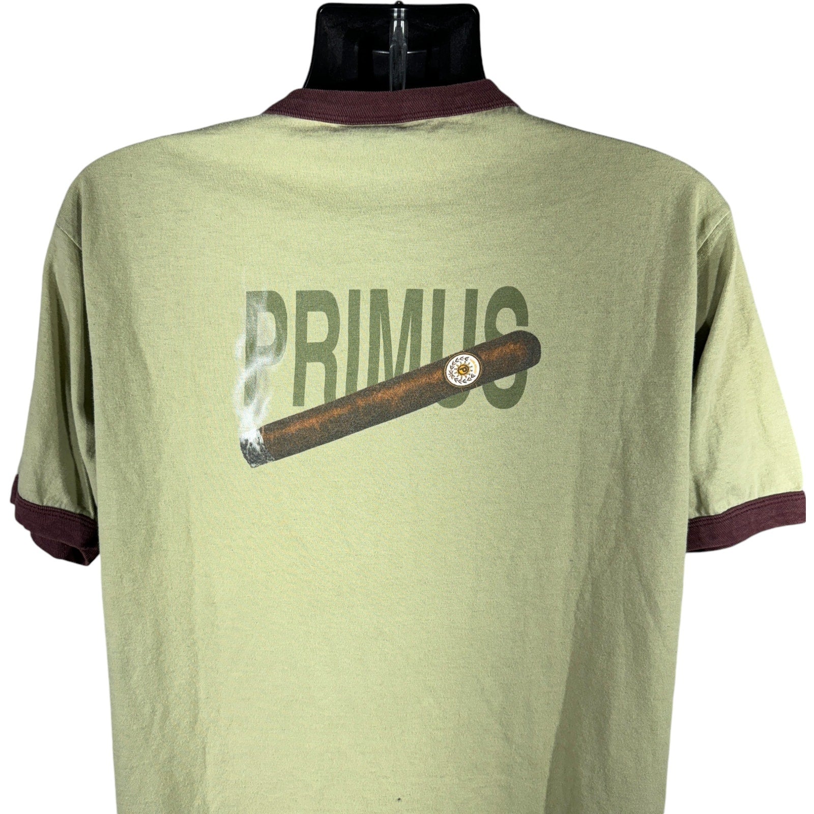 Vintage Primus Hand Rolled Cigar Band Tee