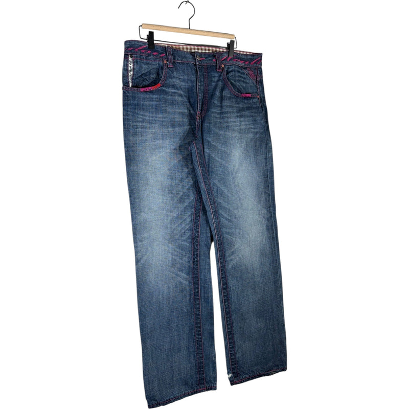 Vintage Parish Straight Leg Denim Jeans