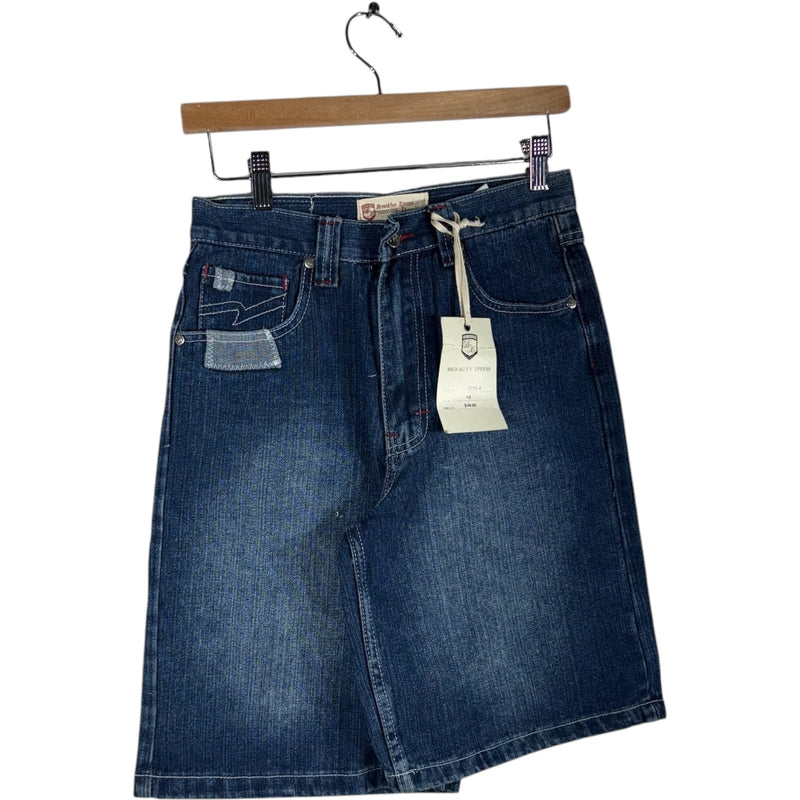 Vintage Brooklyn Xpress Denim Shorts 28 NWT