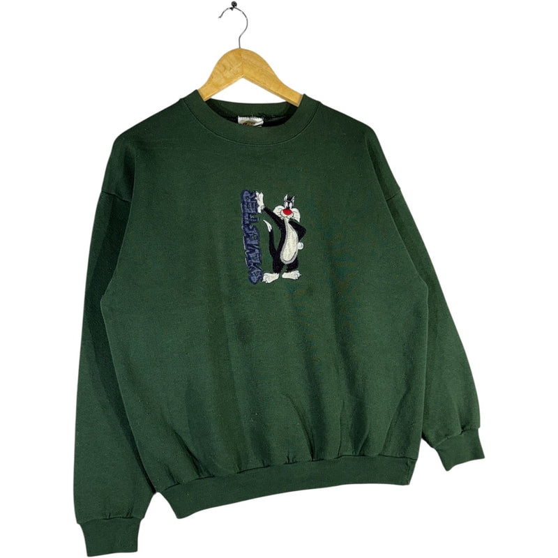 Vintage Looney Tunes Sylvester Embroidered Sweatshirt Crewneck