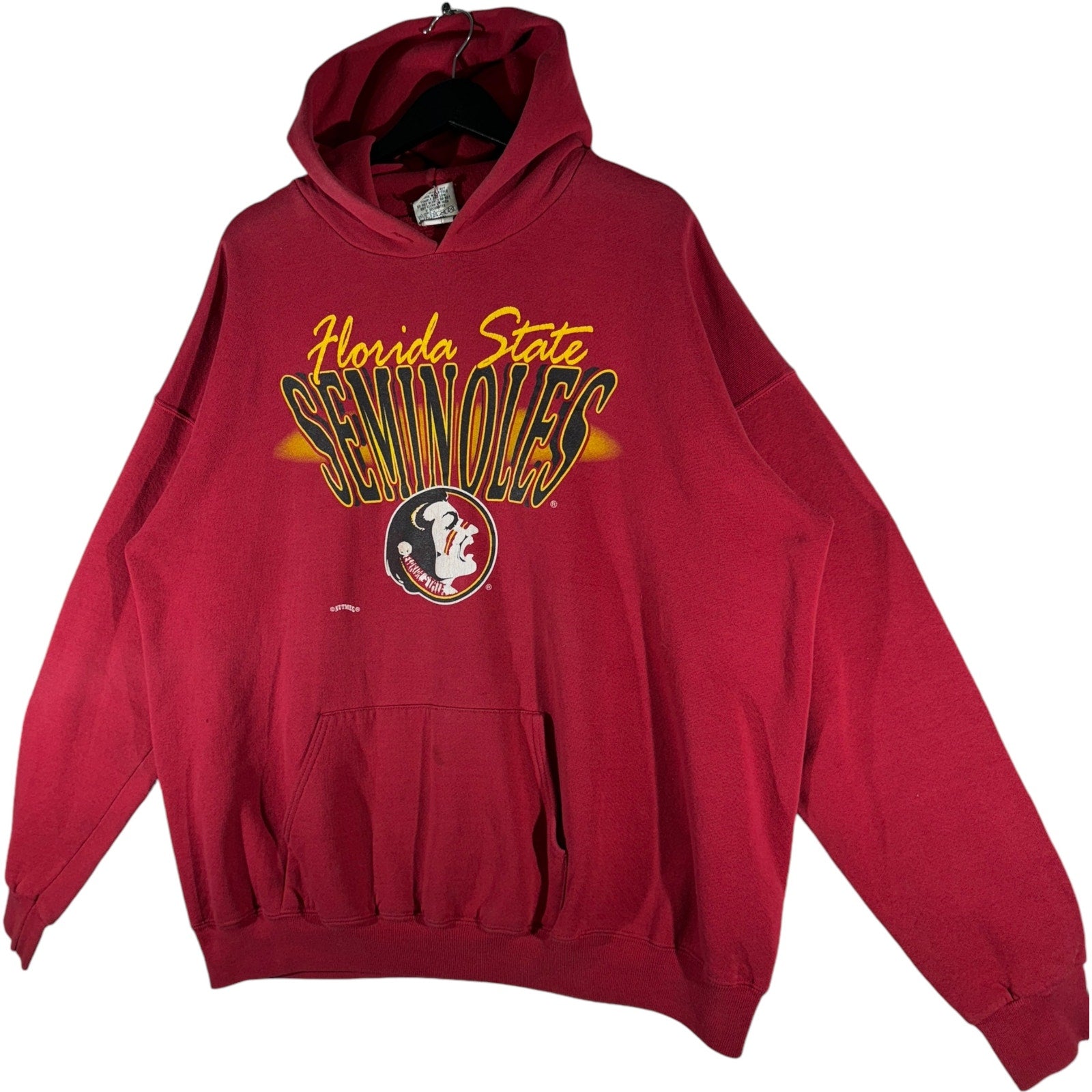 Vintage Nutmeg Florida State University Seminoles Hoodie 90s