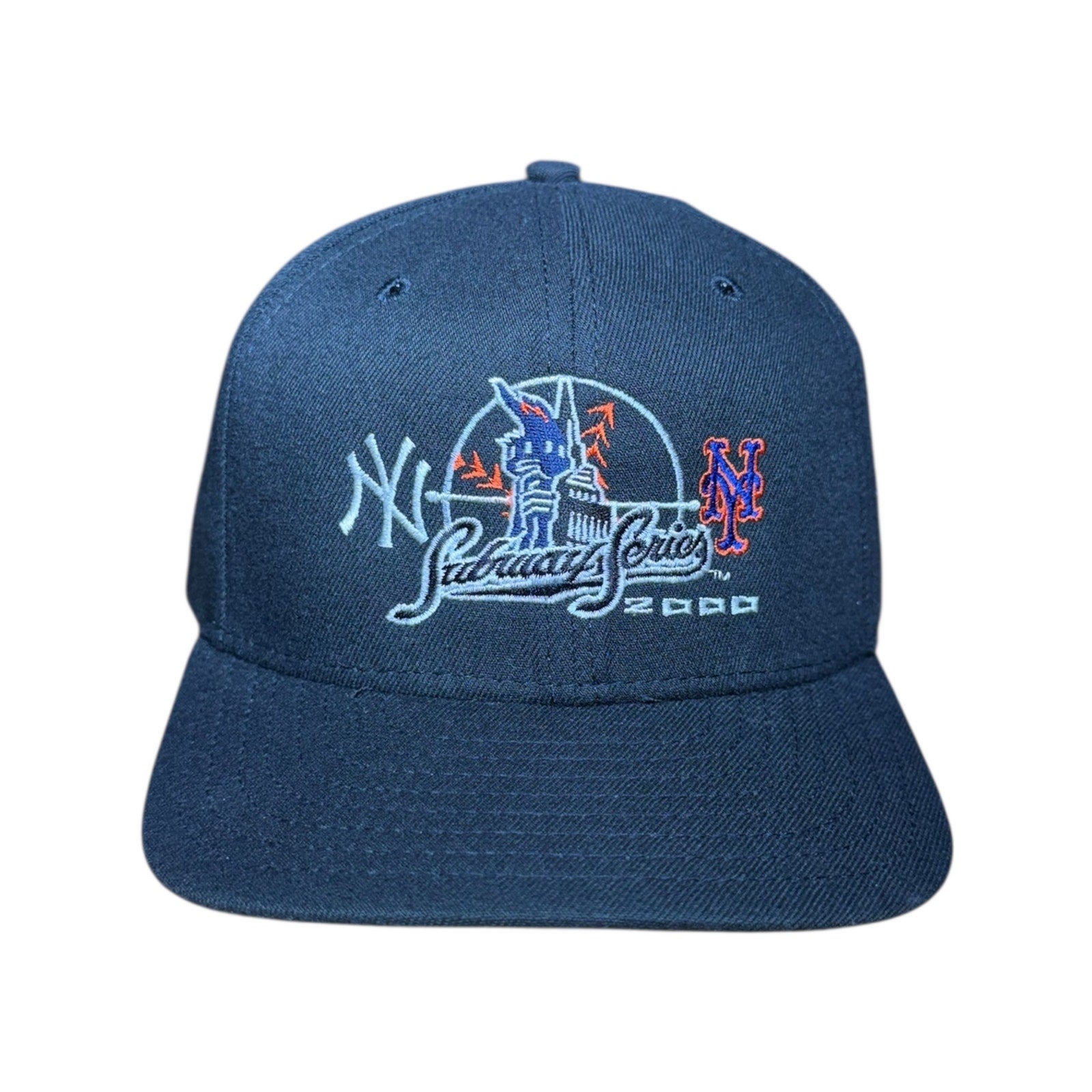 Y2K New Era Subway Series Yankees Mets MLB Snapback Hat