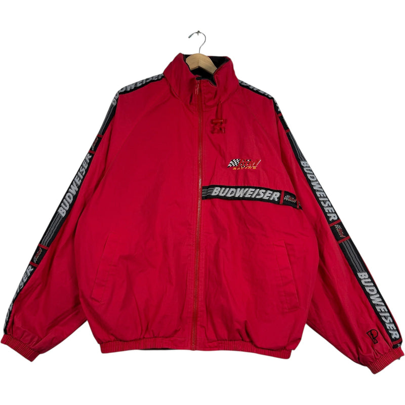 Vintage Pro Player Budweiser Bud Racing Windbreaker