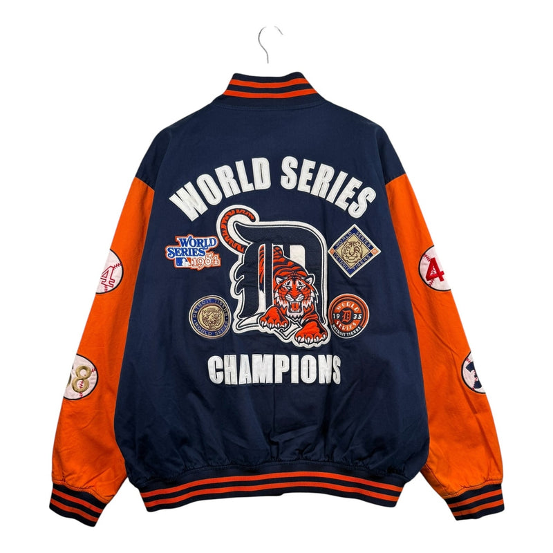 Vintage Detroit Tigers World Series Champions MLB Varsity Jacket