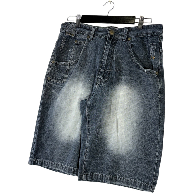 Vintage Raider Jeanco Utility Denim Shorts 34