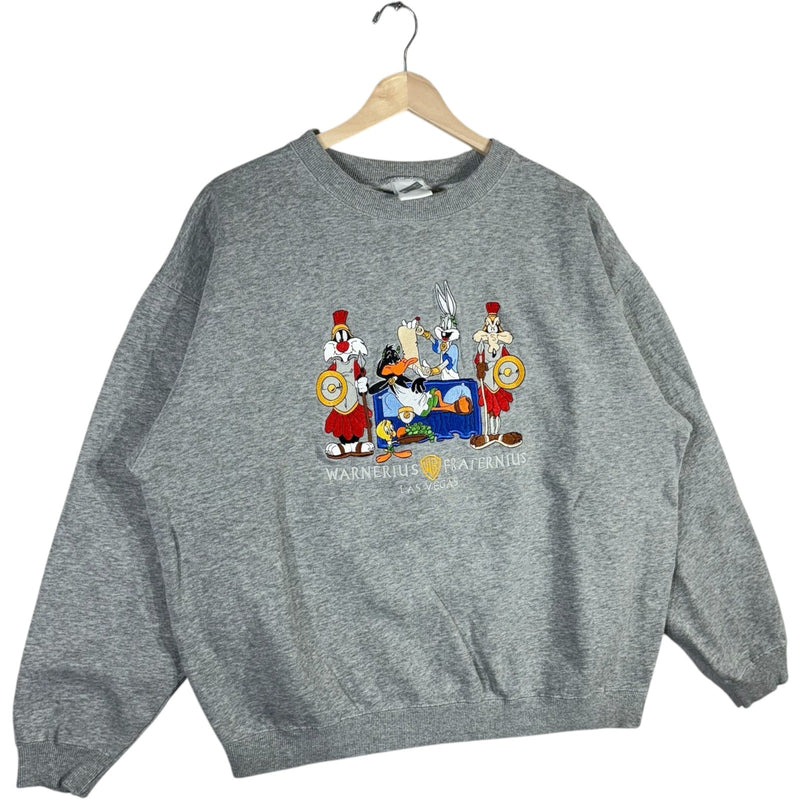 Vintage Warner Bros Las Vegas Embroidered Crewneck