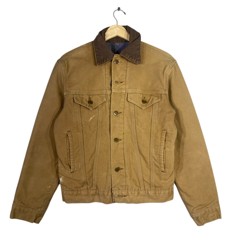 Vintage Carhartt Trucker Workwear Jacket Blanket Lined 6BWJP